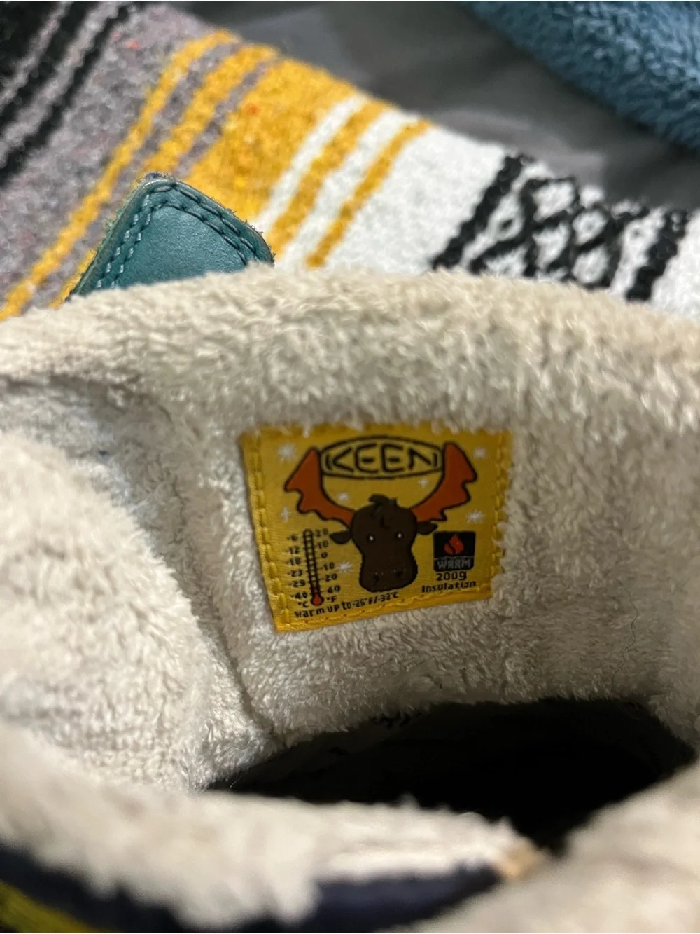 Keen Teal Kids Waterproof Snow Boots